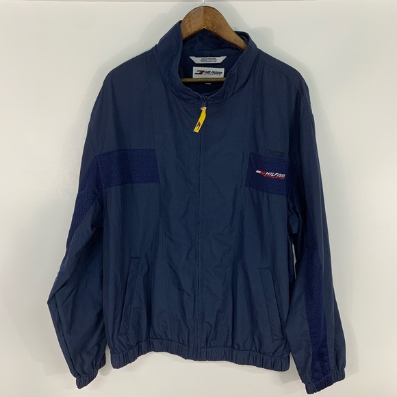 Vintage Hilfiger Athletic Full Zip Windbreaker - Picture 2 of 4